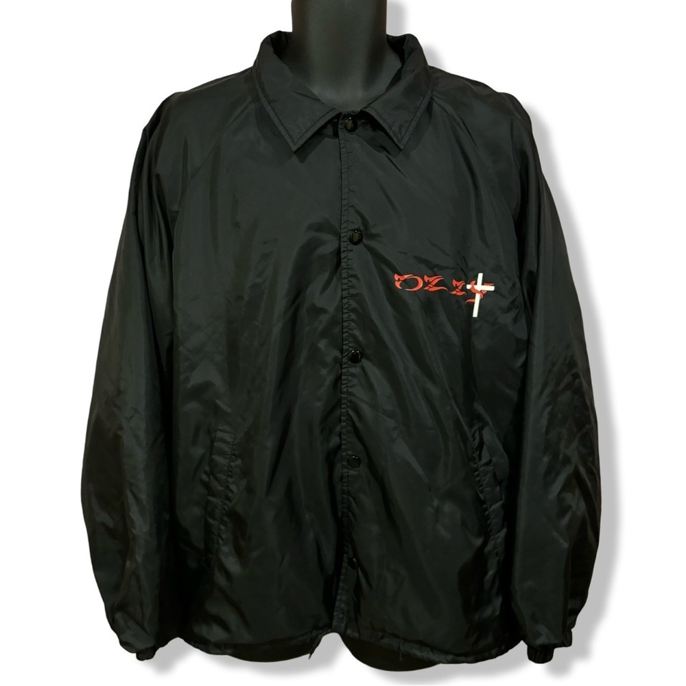 Rare Vintage 1999 Ozzy Osborne Coach Windbreaker Jacket